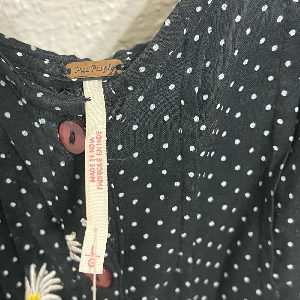 Free People Embroidered Daisy Chain Midi Dress - Picture 6 of 11